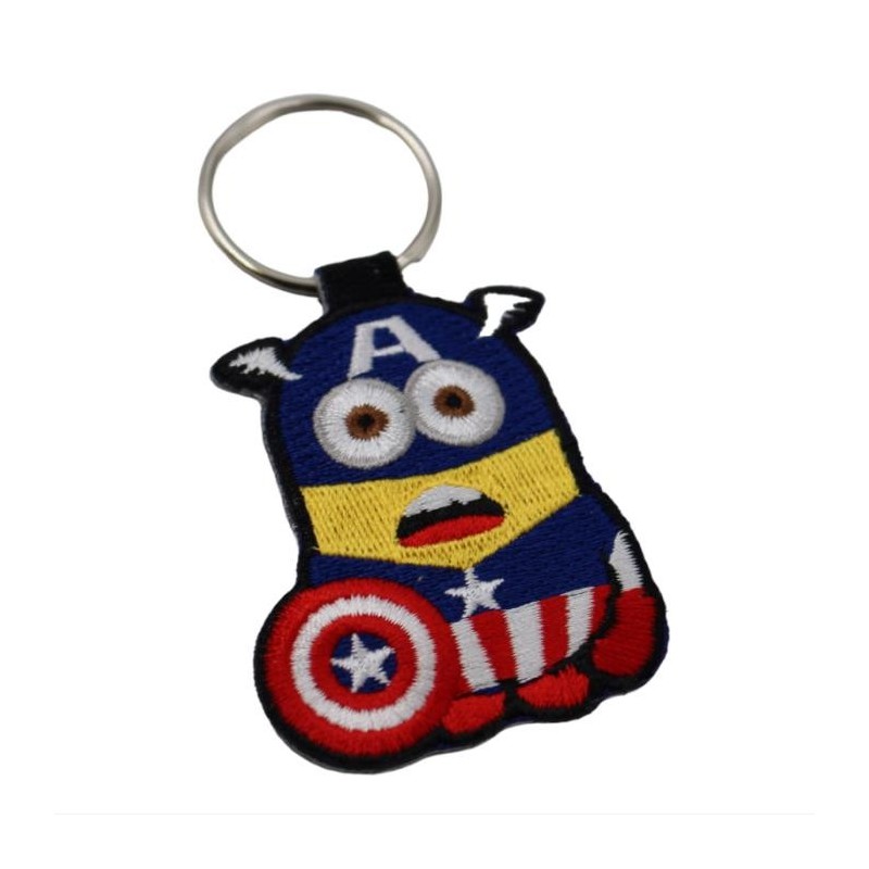 Μπρελόκ Υφασμάτινο Minion Captain America (100000-Minion Captain America)