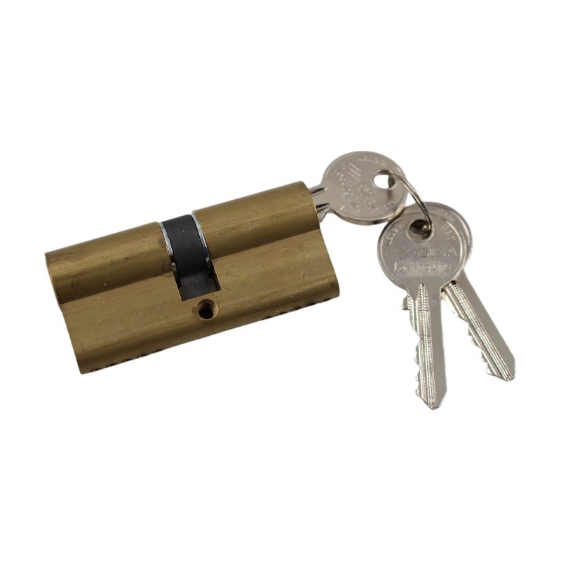Κύλινδρος Απλός Cisa 70mm 35-35 Χρυσό (08010-13-0-00-00)
