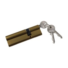 Κύλινδρος Απλός Cisa 100mm 35-65 Χρυσό (08010-22-0-00-00)