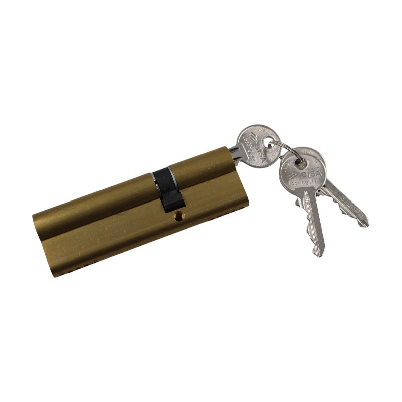 Κύλινδρος Απλός Cisa 100mm 35-65 Χρυσό (08010-22-0-00-00)