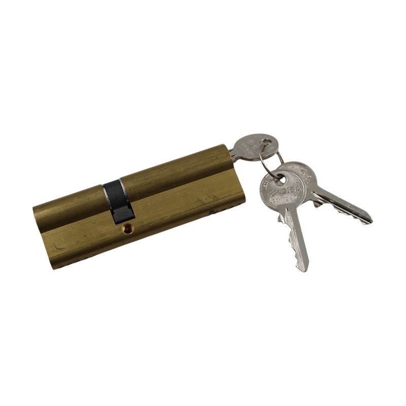 Κύλινδρος Απλός Cisa 100mm 40-60 Χρυσό (08010-25-0-00-00)