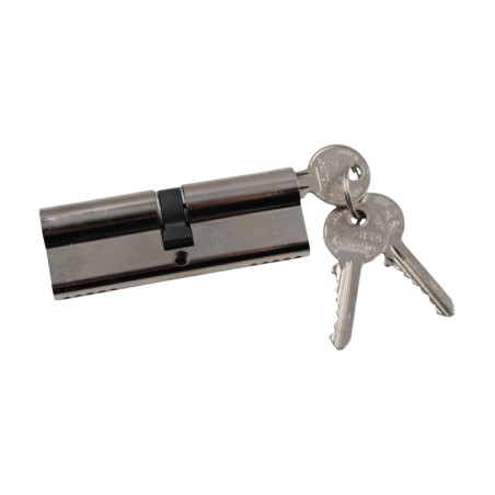 Κύλινδρος Απλός Cisa 90mm 45-45 Νίκελ (08010-29-0-12-00)