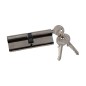 Κύλινδρος Απλός Cisa 90mm 45-45 Νίκελ (08010-29-0-12-00)