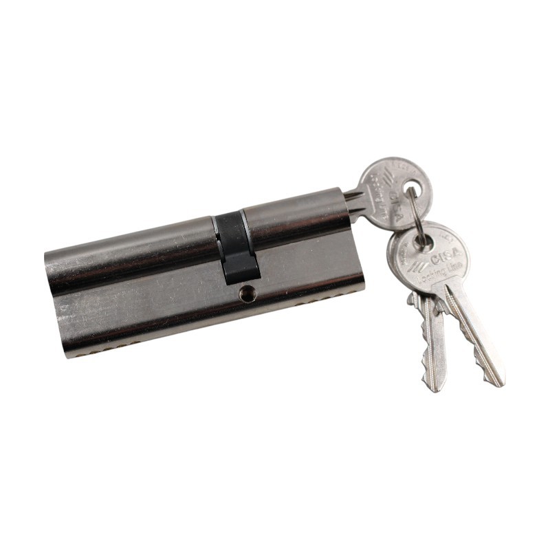 Κύλινδρος Απλός Cisa 90mm 35-55 Νίκελ (08010-32-0-12-00)