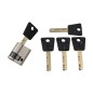 Κύλινδρος Ασφαλείας Mul-T-Lock 36.5mm 27-9,5 Μισός Νίκελ (92101982)