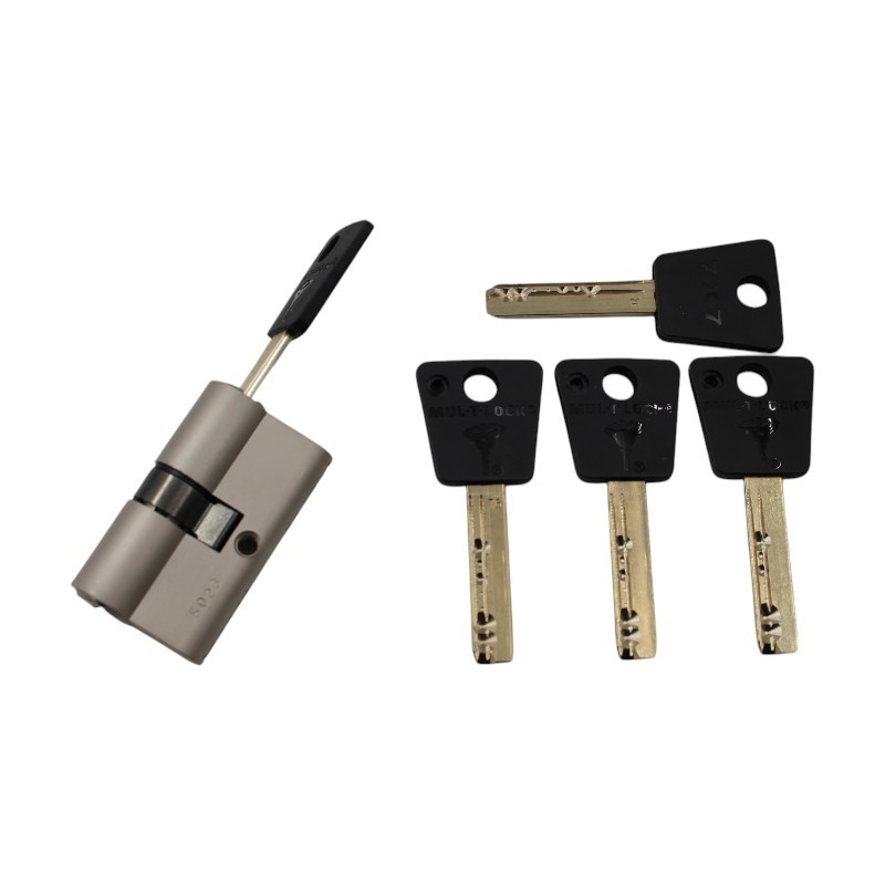 Κύλινδρος Ασφαλείας Mul-T-Lock 54mm 27-27 Νίκελ (92101512)