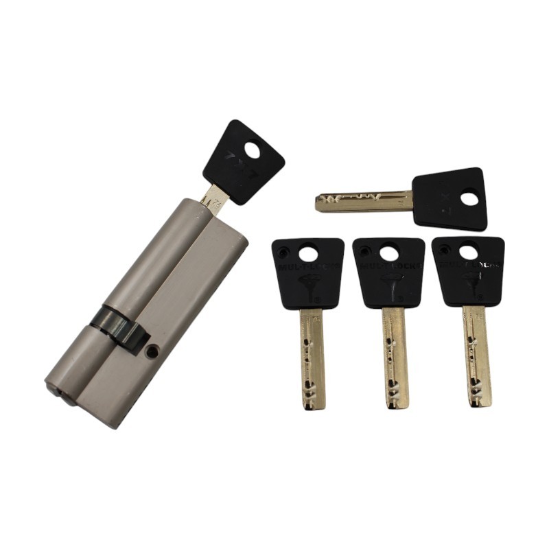 Κύλινδρος Ασφαλείας Mul-T-Lock 91mm 31-60 Νίκελ (92100453)