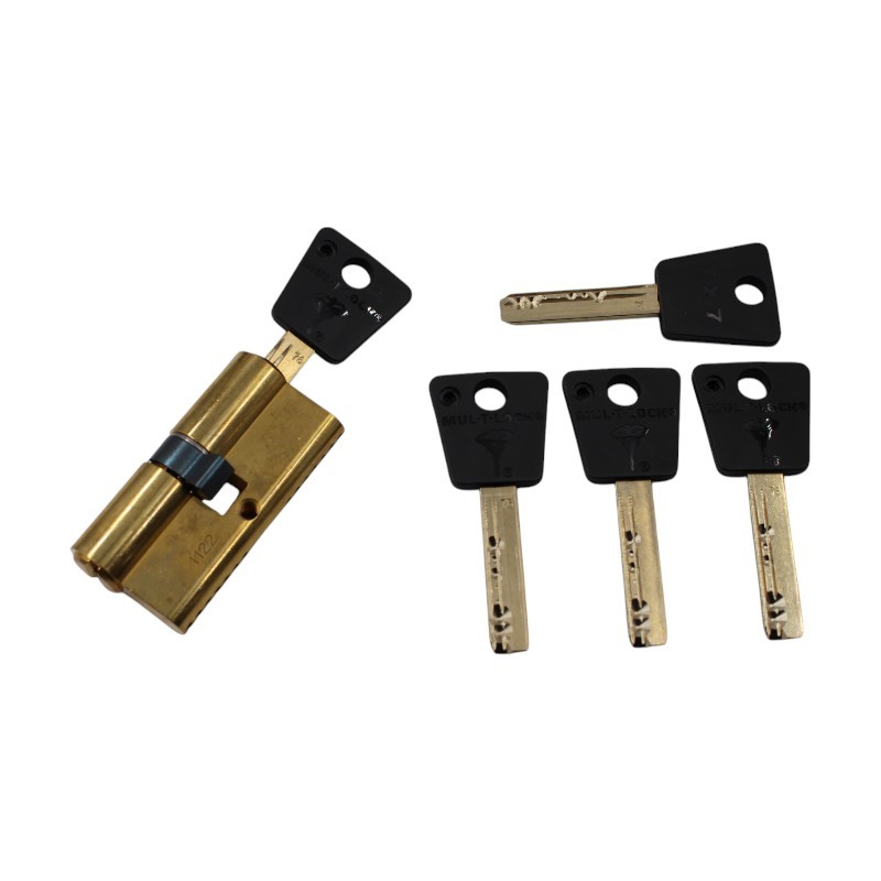 Κύλινδρος Ασφαλείας Mul-T-Lock 62mm 31-31 Χρυσό (51202978)