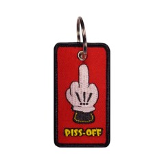 Μπρελόκ Υφασμάτινο Piss-Off (100000-Piss-Off)