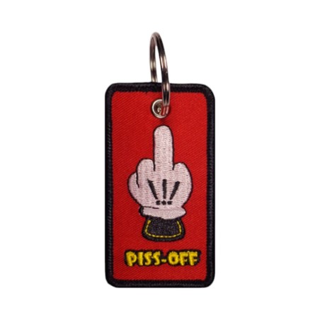 Μπρελόκ Υφασμάτινο Piss-Off (100000-Piss-Off)