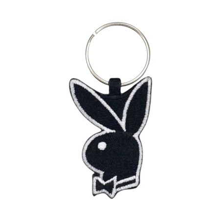Μπρελόκ Υφασμάτινο Playboy Black (100000-Playboy Black)