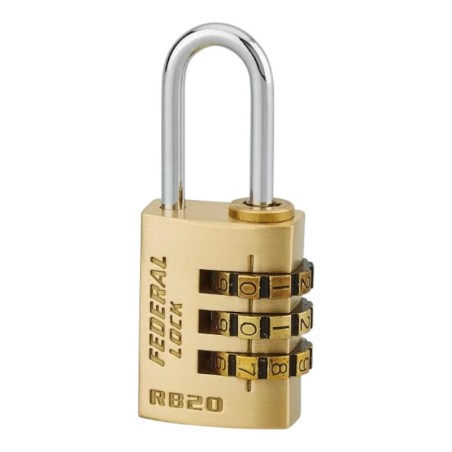 Λουκέτο Με Συνδιασμό Thirard Brass 20mm (113945)