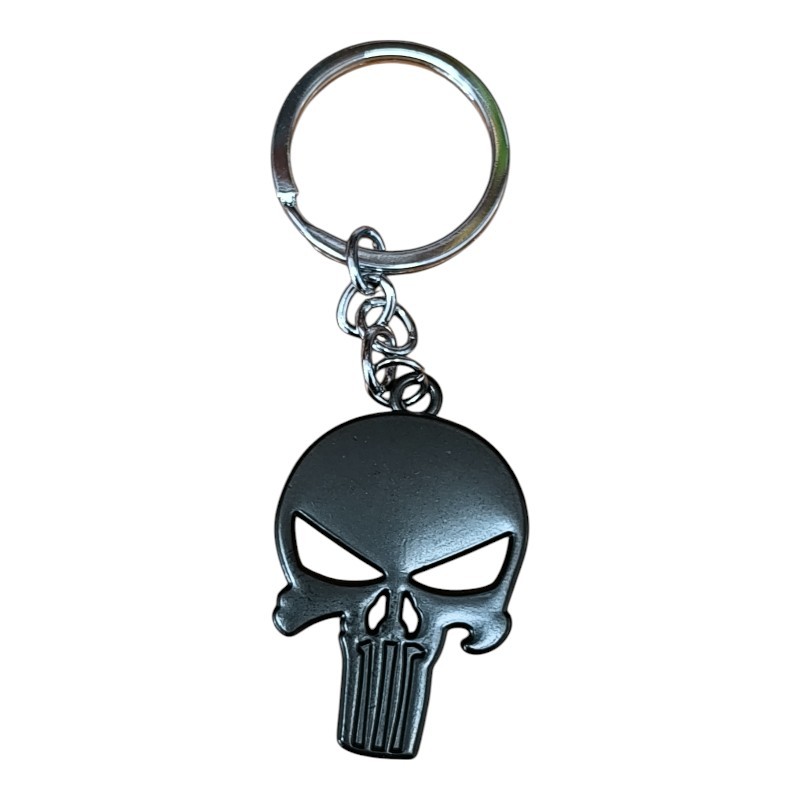 Μπρελόκ Punisher Μαύρο