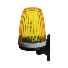 Πορτοκαλί Φάρος Led Flash Κωνικός 12V-230V 3W (FlashLamp)
