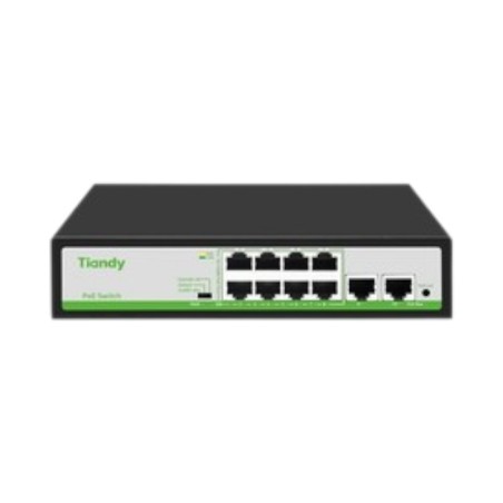 Ethernet Poe Switch Tiandy 8 Poe 2 Uplink (TC-P3S010)