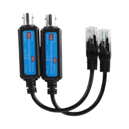 Αντάπτορας Ομοαξονικού καλωδίου Σε Ethernet Ip Over Coax 8Mp (Dx-IpCoax)