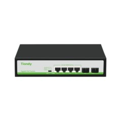 Ethernet Poe Switch Tiandy 4 Poe 2 Uplink (TC-P3S06)