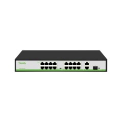 Ethernet Poe Switch Tiandy 16 Poe 2 Uplink 1 Sfp (TC-P3S019)