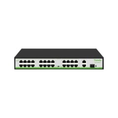 Ethernet Poe Switch Tiandy 24 Poe 2 Uplink 1 Sfp (TC-P3S027)