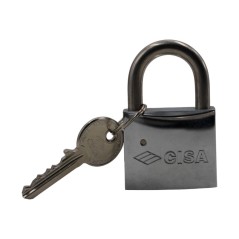 Λουκέτο Cisa Κοντόλαιμο Inox 40Mm (26020-40)